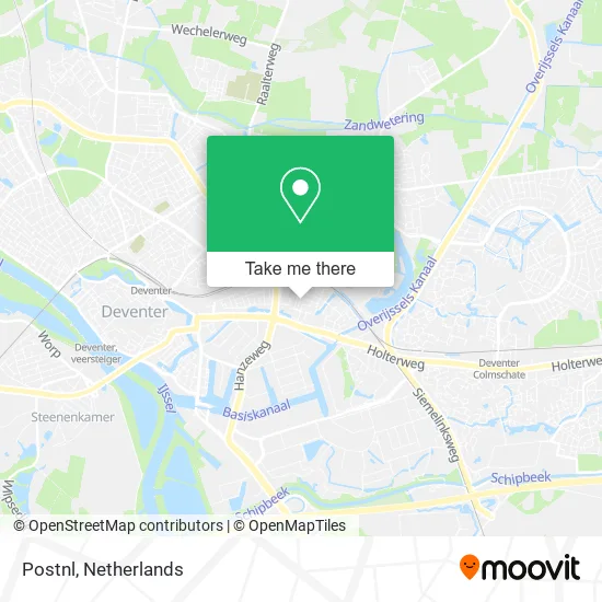 Postnl map