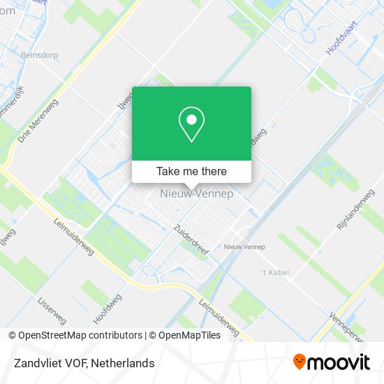 Zandvliet VOF map