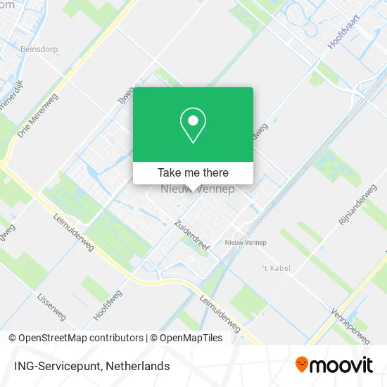 ING-Servicepunt map