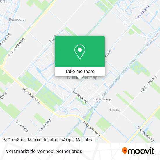 Versmarkt de Vennep map