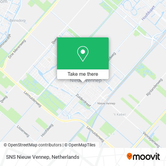 SNS Nieuw Vennep map