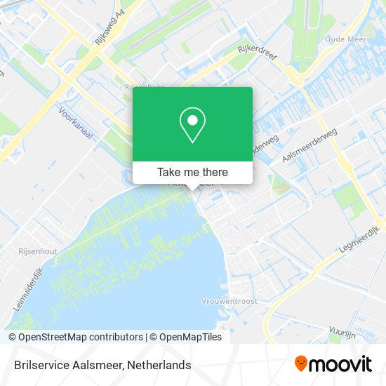 Brilservice Aalsmeer map