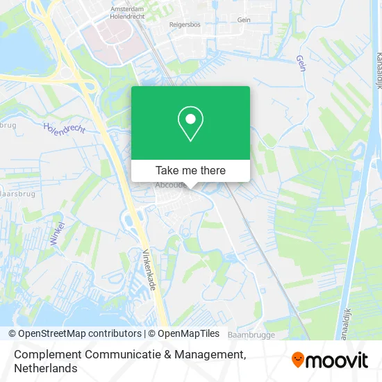 Complement Communicatie & Management map