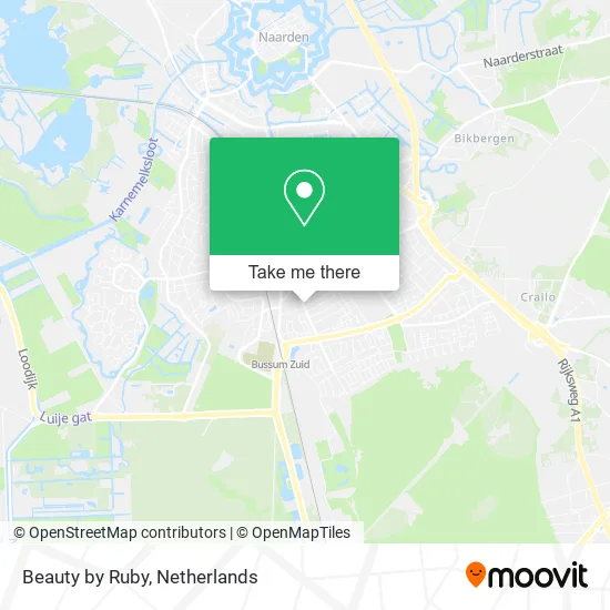 Beauty by Ruby map