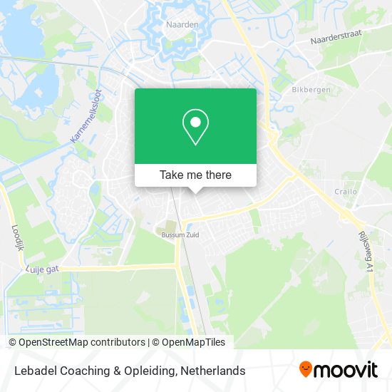 Lebadel Coaching & Opleiding map