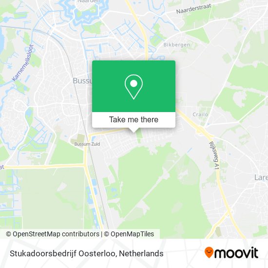 Stukadoorsbedrijf Oosterloo map