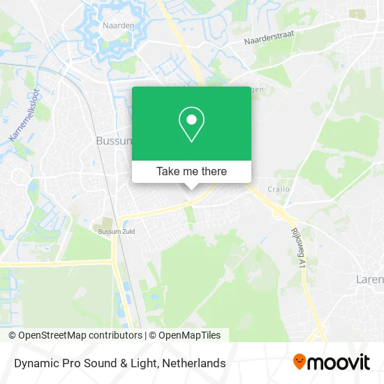 Dynamic Pro Sound & Light map
