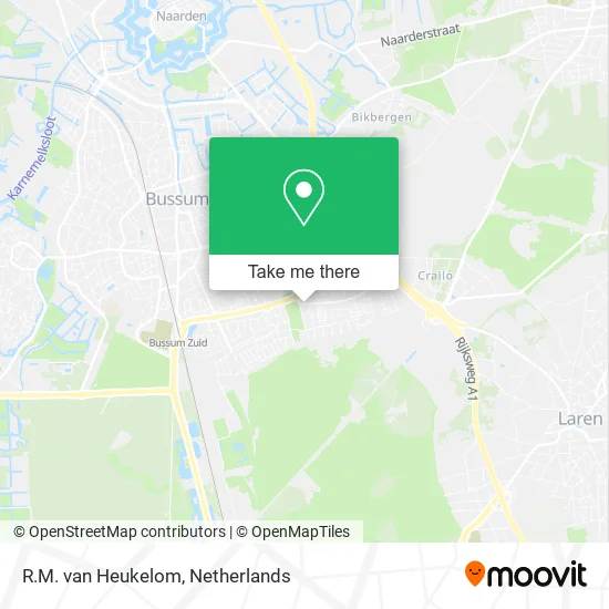 R.M. van Heukelom map