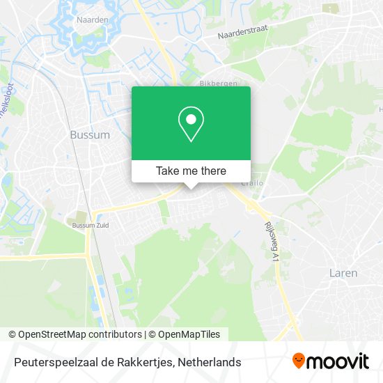 Peuterspeelzaal de Rakkertjes Karte