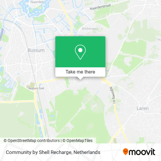 Community by Shell Recharge map