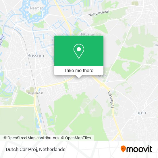 Dutch Car Proj map