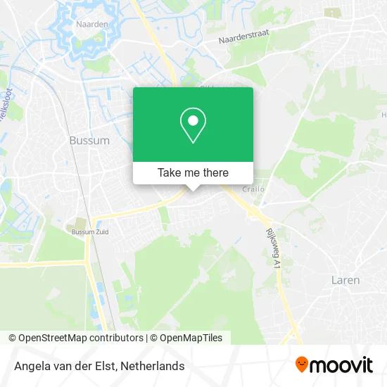 Angela van der Elst map