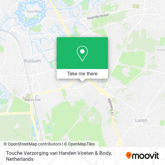 Touche Verzorging van Handen Voeten & Body map