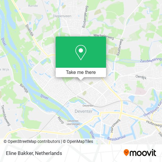 Eline Bakker map