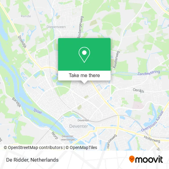 De Ridder map