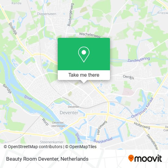 Beauty Room Deventer map