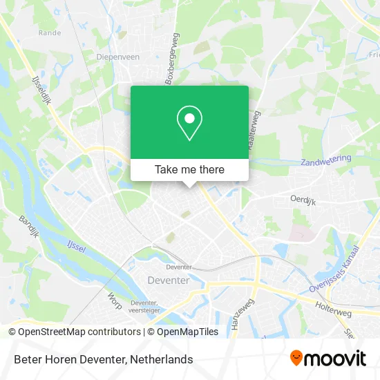 Beter Horen Deventer map