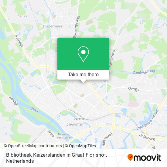 Bibliotheek Keizerslanden in Graaf Florishof map