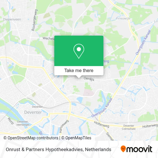 Onrust & Partners Hypotheekadvies map