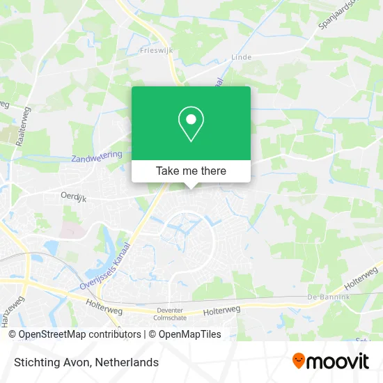 Stichting Avon map