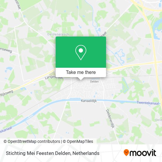 Stichting Mei Feesten Delden map