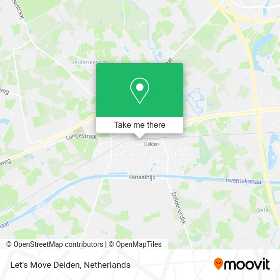 Let's Move Delden map