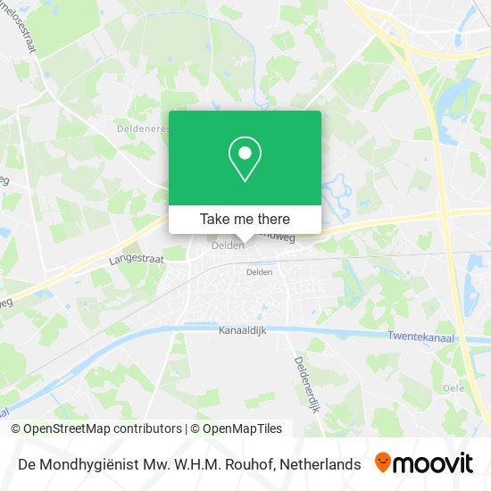 De Mondhygiënist Mw. W.H.M. Rouhof map