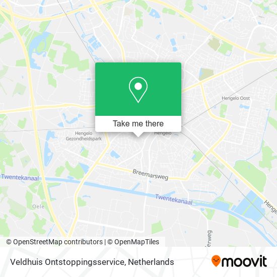 Veldhuis Ontstoppingsservice map