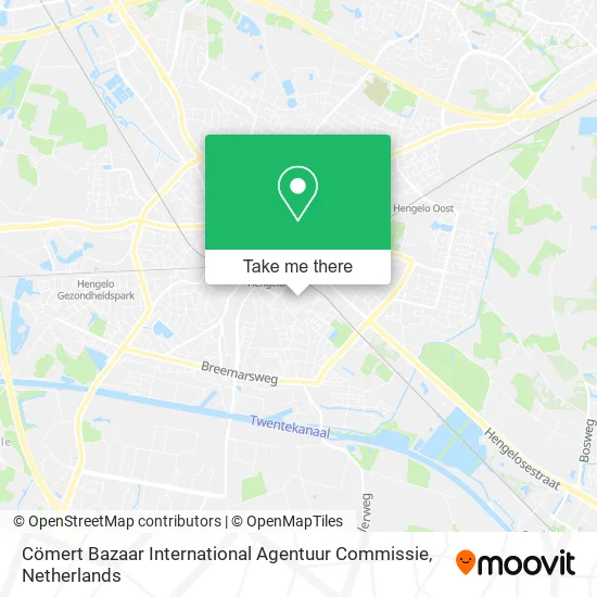 Cömert Bazaar International Agentuur Commissie map