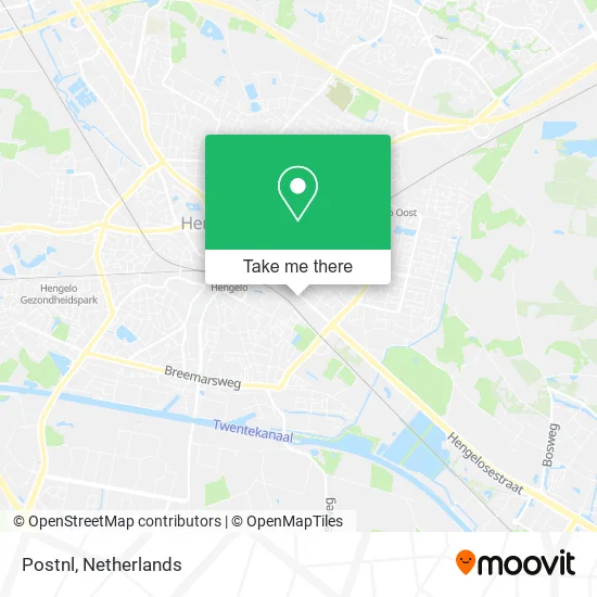 Postnl map