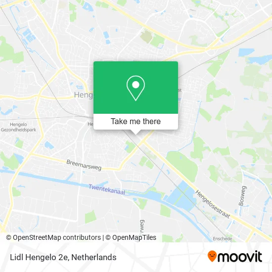 Lidl Hengelo 2e map