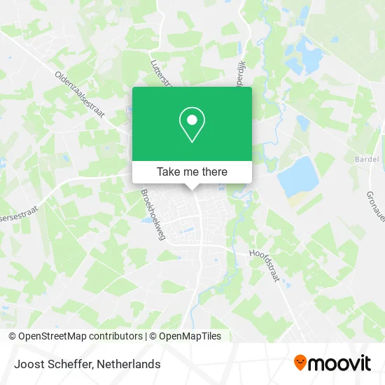 Joost Scheffer map