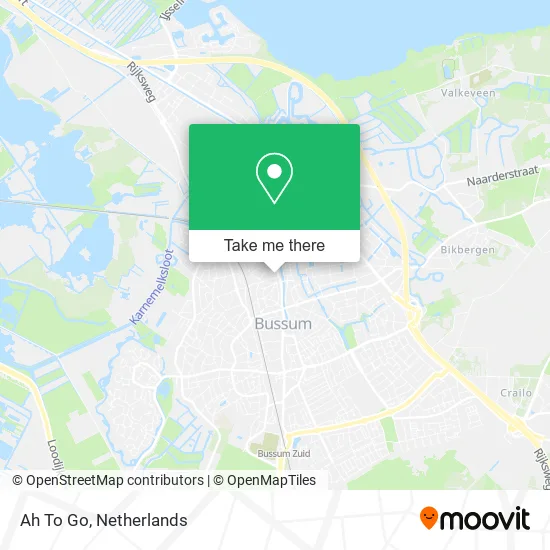 Ah To Go map