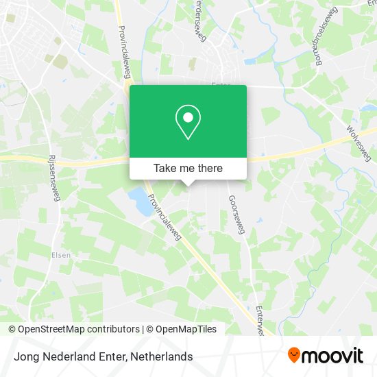 Jong Nederland Enter Karte