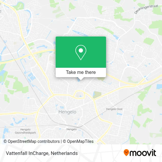 Vattenfall InCharge Karte