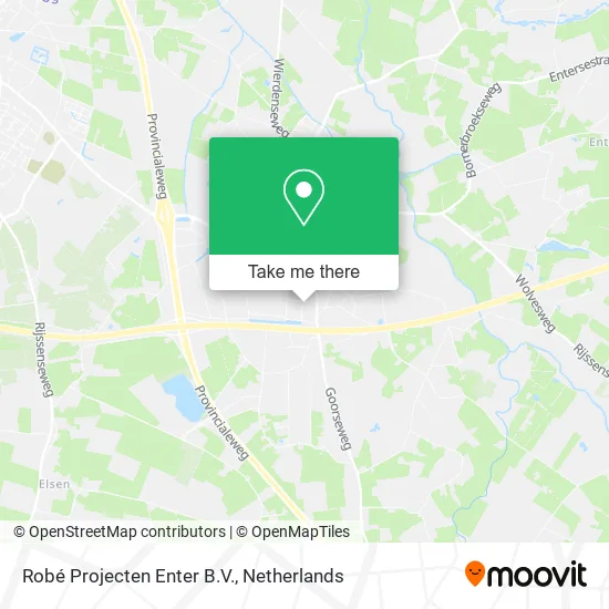 Robé Projecten Enter B.V. map