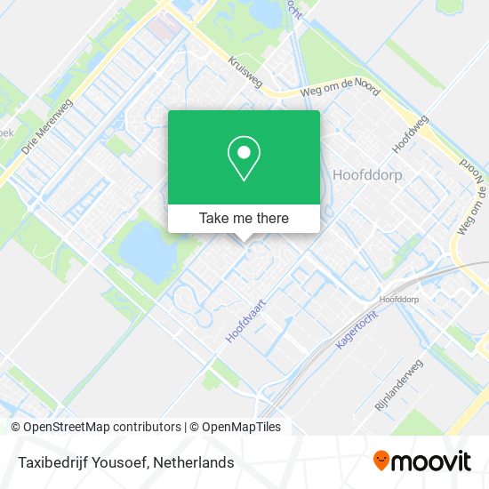 Taxibedrijf Yousoef map