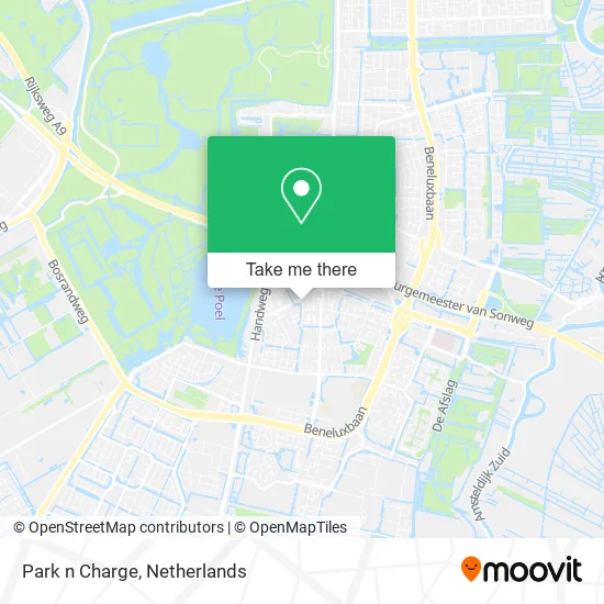 Park n Charge map
