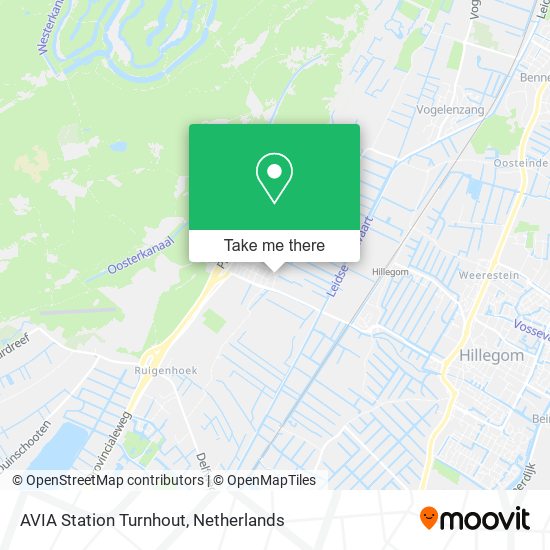 AVIA Station Turnhout map
