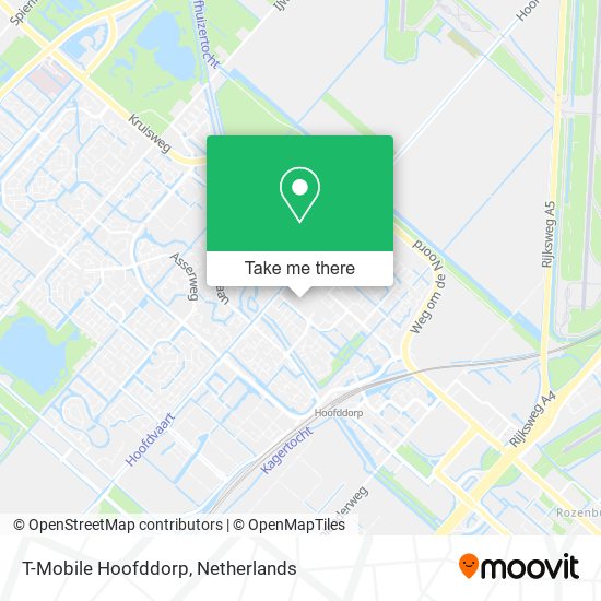 T-Mobile Hoofddorp Karte