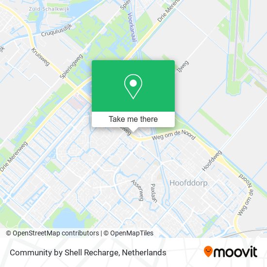 Community by Shell Recharge map