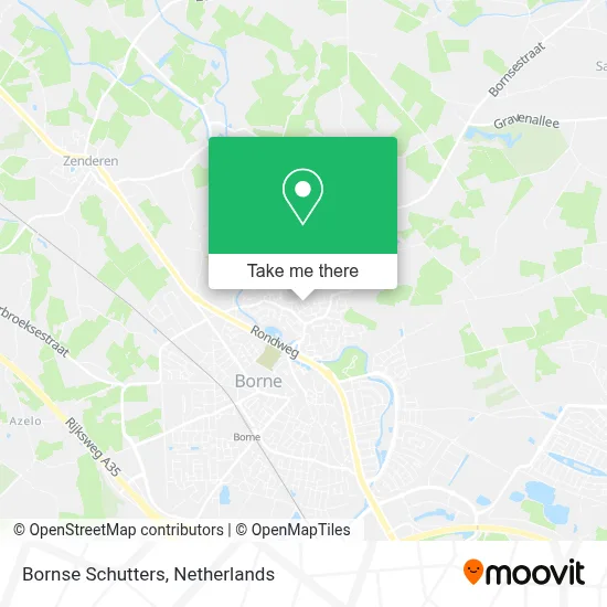 Bornse Schutters map