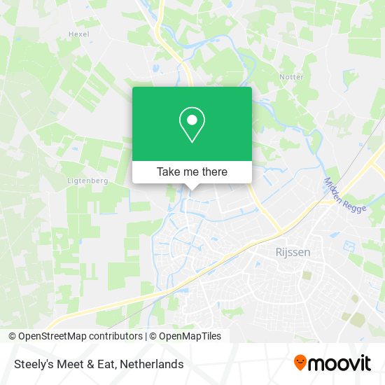 Steely's Meet & Eat map