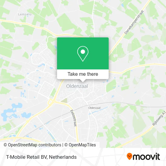 T-Mobile Retail BV map