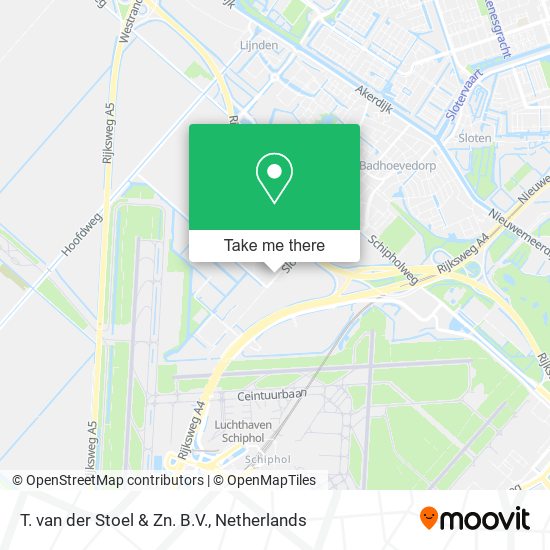 T. van der Stoel & Zn. B.V. map