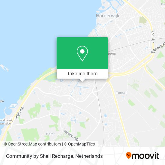 Community by Shell Recharge map