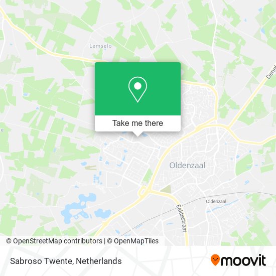 Sabroso Twente map