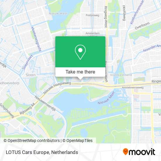 LOTUS Cars Europe map