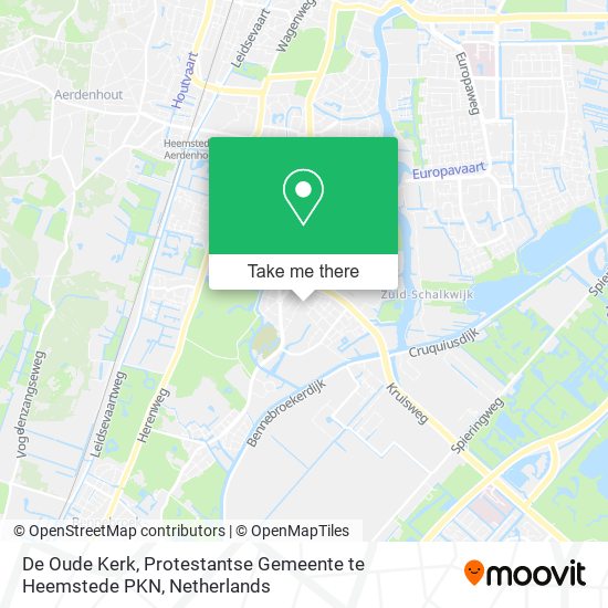 De Oude Kerk, Protestantse Gemeente te Heemstede PKN map