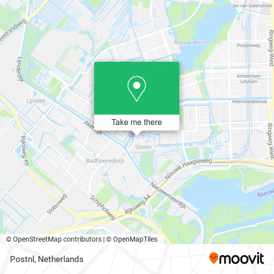 Postnl map